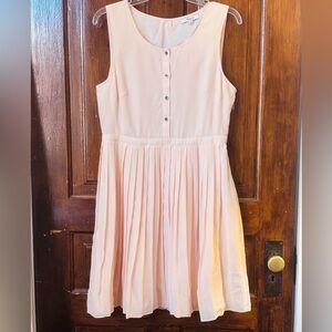 Madewell Silk Dress Carnation